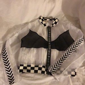 U O Medium pants and cover top